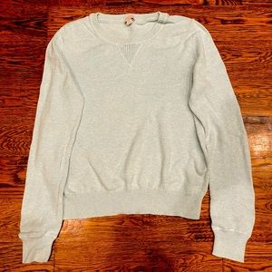 Mint green crewneck Gap brand sweater, size small.